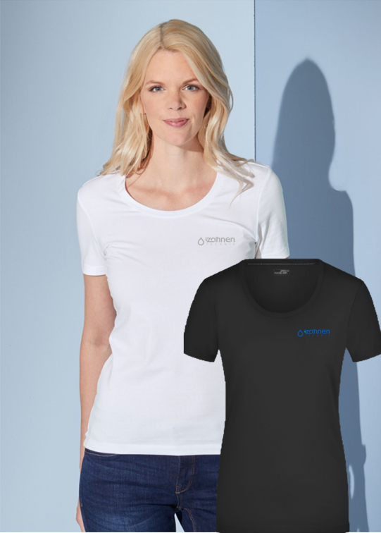 Damen T-Shirt Rundhals
